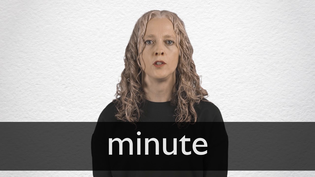 Minute definition and meaning | Collins English Dictionary