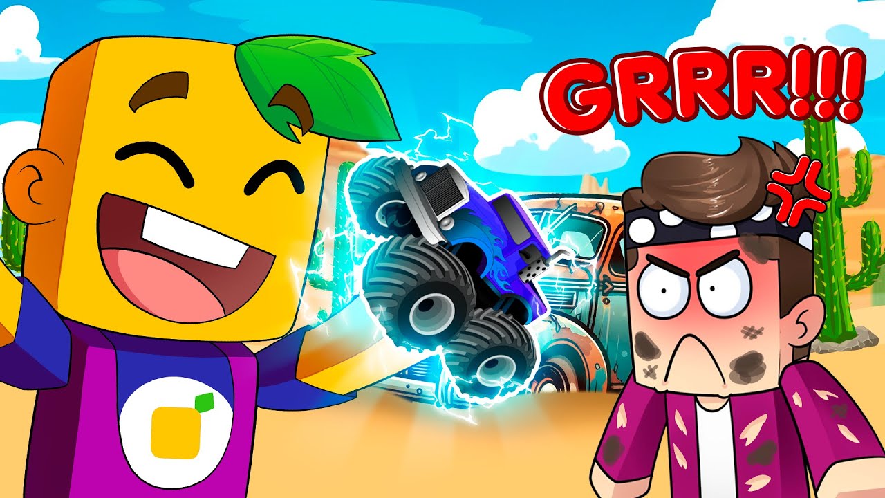 Ich Tue So ein NOOB zu sein in Dusty Trip, Dann Benutze Ich ein MONSTER TRUCK!