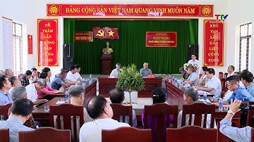 Chủ tịch UBND tỉnh Đỗ Minh Tuấn dự sinh hoạt chi bộ tại thị xã Nghi Sơn