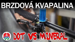 BRZDOVÁ KVAPALINA: DOT vs. Minerálny Olej | 1/5 Seriál o kotúčových brzdách | @slovakbikeparks