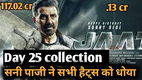 Jaat day 25 collection | jaat boxnoffice | sunny deol | kesari2 boxoffice | raid 2 | ajay | akshay