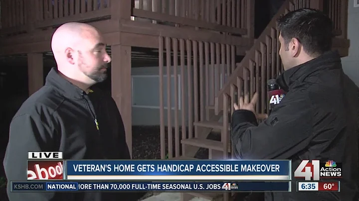 Overland Park veteran gets home makeover from Home Depot