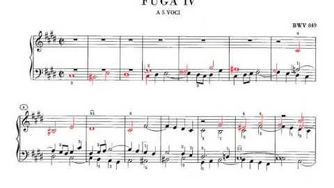 Bach: WTC1 No. 4 in c sharp minor BWV 849 (Richter)