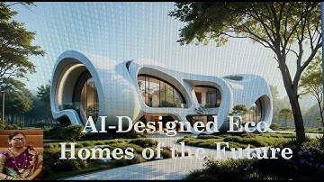 🌲Door AI ontworpen eco-huizen van de toekomst #slim #duurzaam #verbluffend #viraal #ai #groen #vi...