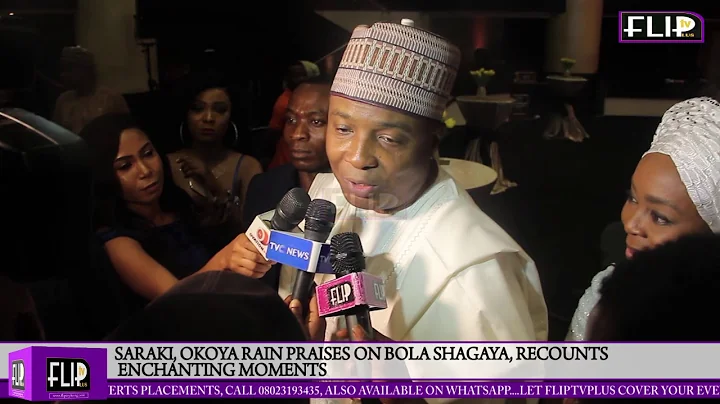 SARAKI, OKOYA RAIN PRAISES ON BOLA SHAGAYA, RECOUNTS ENCHANTING MOMENTS
