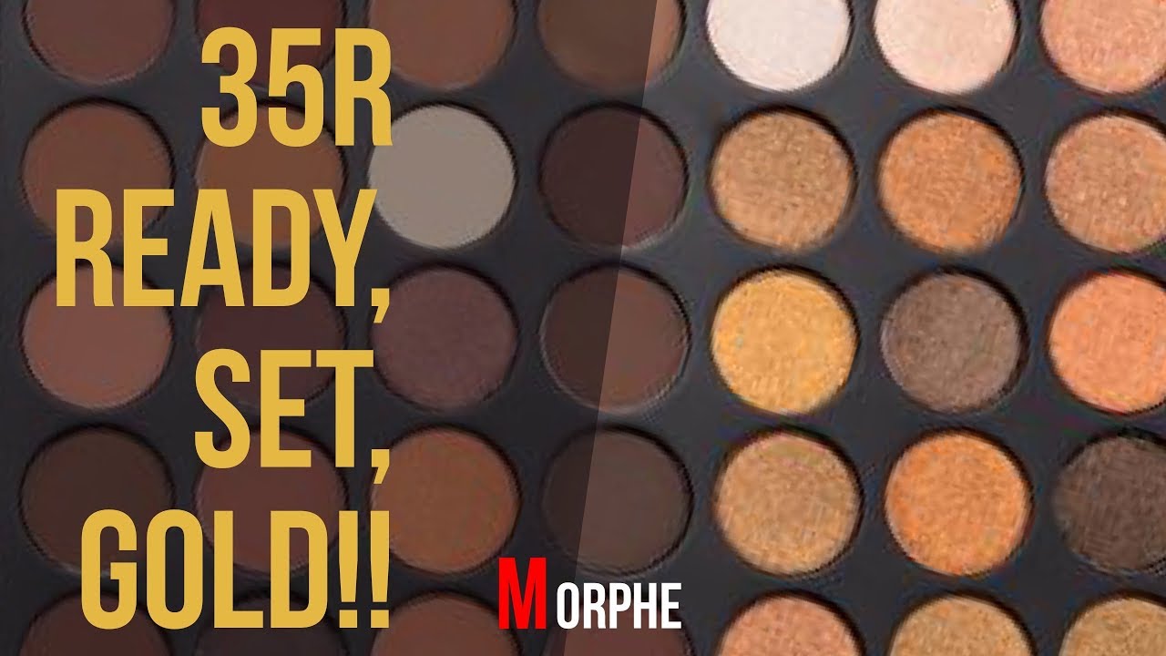 Everyday Lovely Soft Natural Eye Shadow Morphe 35R Ready Set Gold!