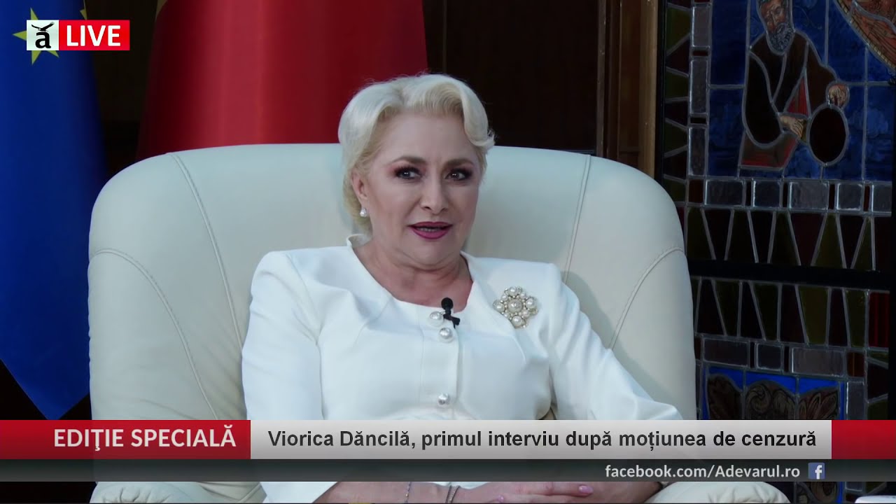 Viorica Dăncilă Nu Demisionez Din Guvern Dacă Pierd La Congres Youtube