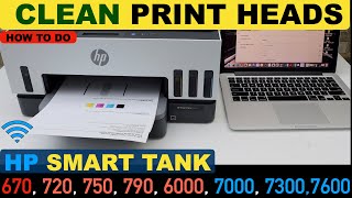 HP Smart Tank 670, 720, 750, 790, 6000, 7000, 7300, 7600 Clean Print Head | Im[rove Print Quality. screenshot 3