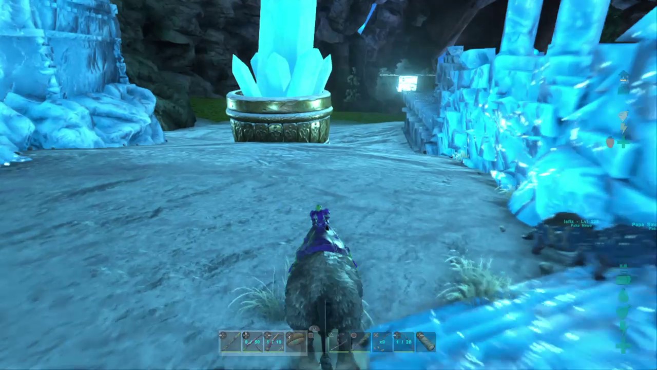 Ark Survival Evolved Base Defence 12 Laggy Rhino Charges YouTube