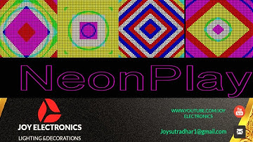 Pixel Led Effects make by Neon play software