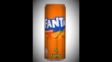 Top 10 loại nước ngọt được giới trẻ yêu thích nhất #top10 #shorts