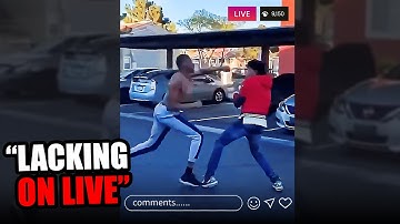 Rappers CAUGHT LACKING on IG Live...