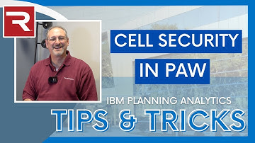 Creating Cell Security in IBM PAW | IBM Planning Analytics Tips & Tricks from Revelwood