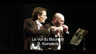 2 Guys 1 Flute 1 Fly Swatter Vol Du Bourdon Flight Of The Bumble Bee R.korsakov