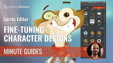 Sprite Editor - Fine-tuning character designs | Minute Guides | Cartoon Animator