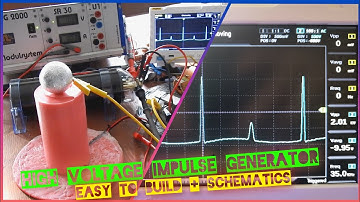 High Voltage Impulse Generator - easy build with schematics and examples