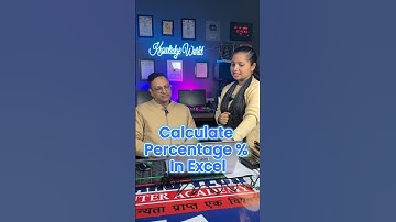 🔥Calculate Percentage % In Excel 😎 Excel Time Saving Trick #shorts #ytshorts #excel #computer