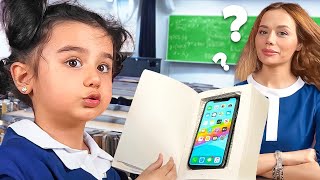 OKULA GİZLİ TELEFON GÖTÜRMENİN YOLLARI !? | Gamze Karta Öykü Karta