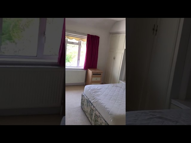 Video 1: Double bedroom with plenty of storage. 3 double wardrobes. Drawers abive and under bed. Shower and l