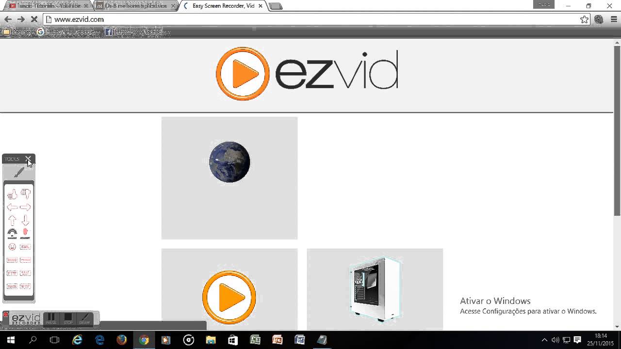 Como Baixar o EzVid - YouTube