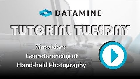 Sirovision: Georeferencing of Hand-held Photography