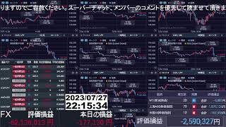 【FX生配信】地獄のFOMC