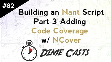Building a Nant Script - Part 3: Adding Code Coverage w/ NCover