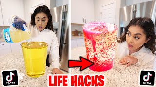 I Tested VIRAL TikTok Life Hacks **THEY WORKED!** PART 20