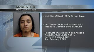 Storm Lake man accused of sexually abusing a minor