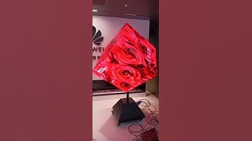 Rotate LED cube  -Colorful the world #led #videowall #ledscreen #DooH #outdoor #indoor