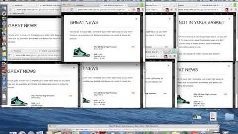 KopBot 3.0 Sneaker Bot Success Video: Nike SB Dunk High "Tiffany" UK Release