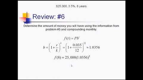 Exponential and Logarithmic Function Review: Problem Set