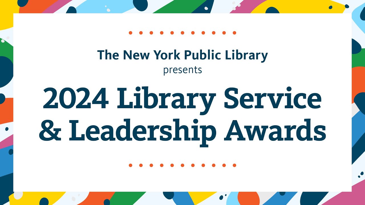 2024 NYPL Staff Awards YouTube