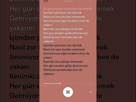 Bilal Sonses İçimden Gelmiyor Speed Up Shorts