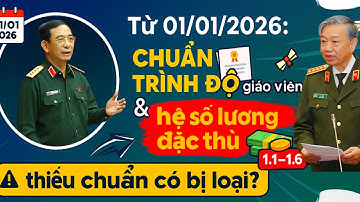 Từ 01/01/2026: Chuẩn TRÌNH ĐỘ giáo viên & “hệ số lương đặc thù” — thiếu chuẩn có bị loại?