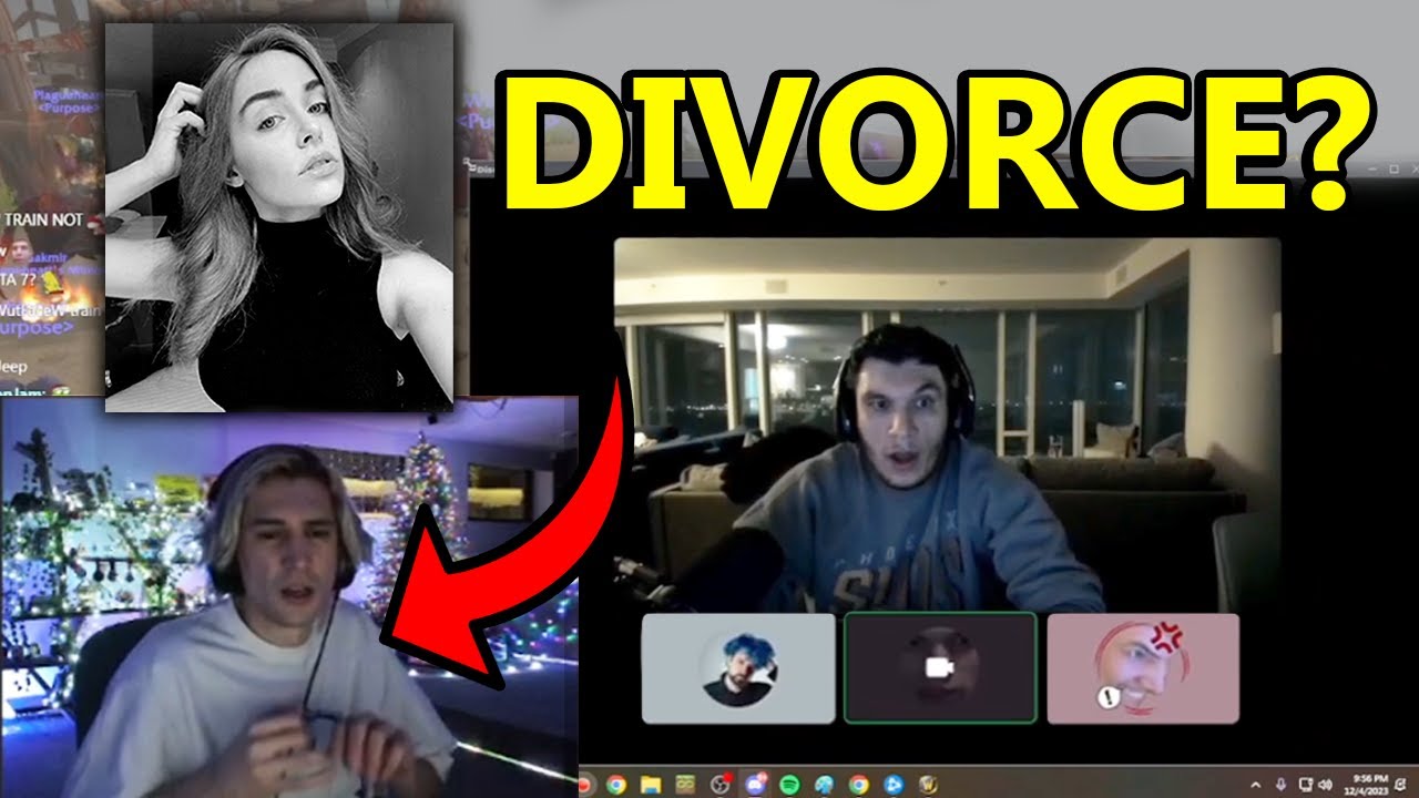 xQc Accidently LEAKS Destiny Divorce With Malena - YouTube