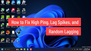 How to Fix High Ping, Lag Spikes, and Random Lagging in Windows 10/11 (2025)