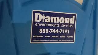 diamond environmental services 888 744 7191 potty Porta potty restroom sinks fencing power