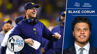 Blake Corum on a Possible Chargers Reunion with JIm Harbaugh in the NFL | The Rich Eisen Show