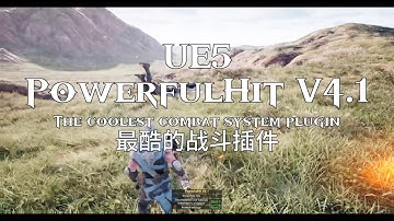 Who else is there! Making action games is that simple! UE5 combat system in ! PowerfulHit4.1 Ready!