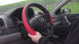 Diamond Pu Leather Steering Wheel Cover