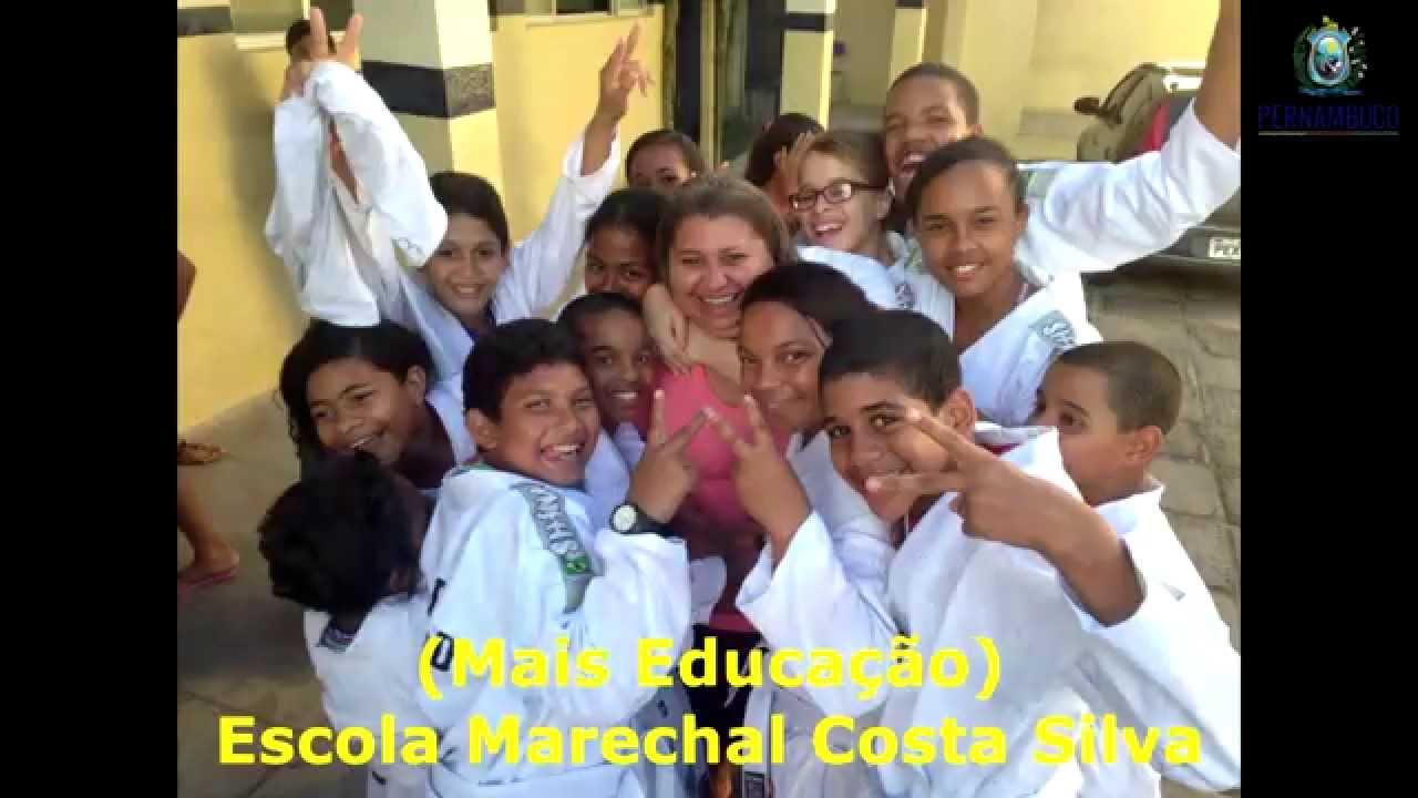 Escola Marechal Costa Silva (Mais Educação) Karatê 6 - YouTube