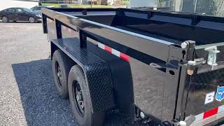 DT612LP-LE-10 BWise Low Profile Dump Trailer