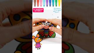 🦋Let’s color La Mariposa -Butterfly | Spanish Vocabulary for Kids. Learn Spanish! #spanishforkids