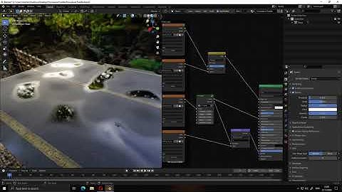 Free Procedural Puddle For Blender