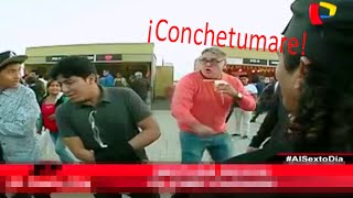 Hombre intentó robar a turista en MISTURA 2015 EN VIVO (PERU)