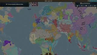Europa Universalis V Aggressive AI World Timelapse