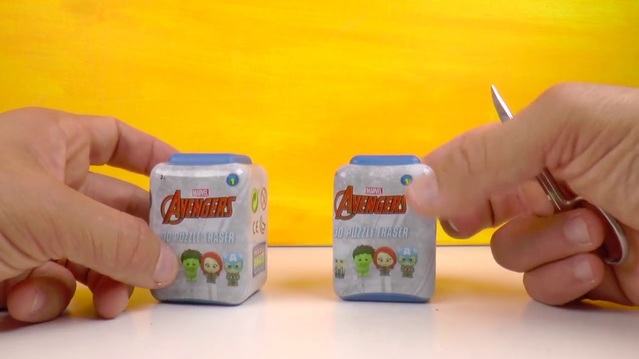 Avengers gum, gekocht bij de Action. -