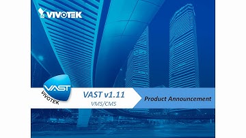 VIVOTEK VAST Webinar