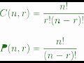 How To Find Combinations and Permutations, nCr and nPr, TI84